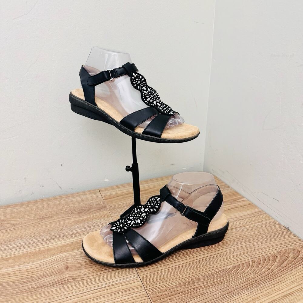 Soul Naturalizer Belle Slingback Sandals Black Women’s Size 8